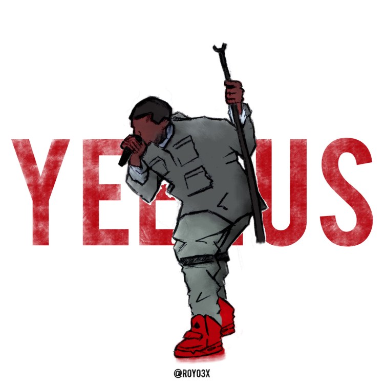 Looks like more of an advertisement for his shoes than an album.