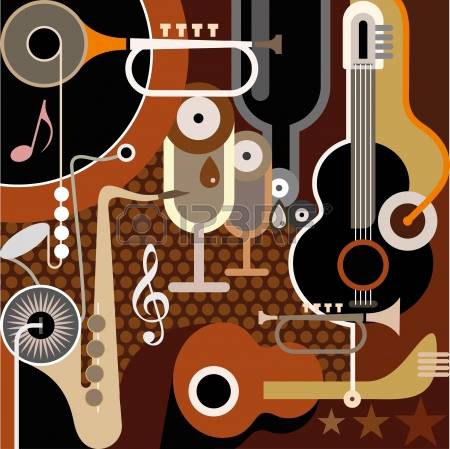 abstract-collage-with-musical-instruments